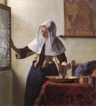 Johannes Vermeer : Woman with a Water Jug